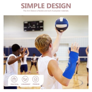 1 ПАРА ГИБКИХ ВОЛЕЙБОЛЬНЫХ ЗАЩИТНИКОВ НА ЗАПЯСТЬЯ