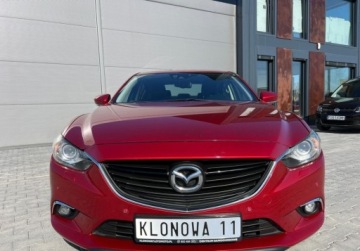 Mazda 6 III Sedan 2.2 SKYACTIV-D I-ELOOP 150KM 2014 Mazda 6 bezwypadekserwis aso1wlascicielz Niemiecxenonjedzie jak nowe, zdjęcie 2
