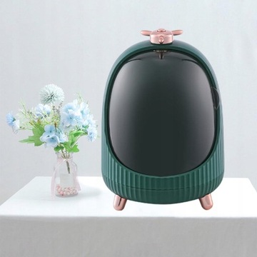 Пылезащитный контейнер для косметики со светодиодной подсветкой.