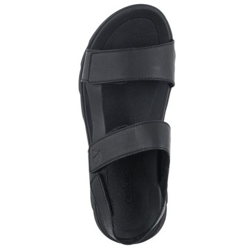 Buty Sandały Męskie Rieker Czarne 20800-00 Black