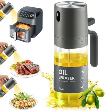 ROZPYLACZ SPRYSKIWACZ DOZOWNIK DO OLEJU OLIWY OCTU BUTELKA SZKLANA SPRAY
