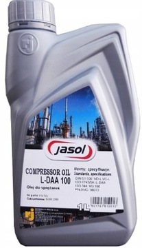 Jasol Compressor oil L-DAA 100 Olej sprężarkowy 1l