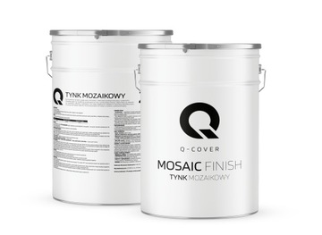 TYNK MOZAIKOWY MOZAIKA 25KG SZARY JASNY SZARA JASNA M31 OZDOBNY PREMIUM