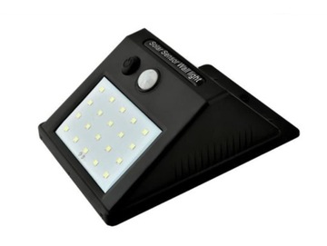 СОЛНЕЧНЫЙ СВЕТОДИОДНЫЙ НАСТЕННЫЙ СВЕТИЛЬНИК, ДАТЧИК ДВИЖЕНИЯ СУМЕРКИ