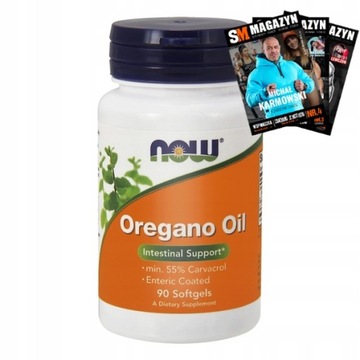 NOW FOODS OIL OLEJEK Z OREGANO KARWAKROL 90K ODPORNOŚĆ ZDROWE TŁUSZCZE