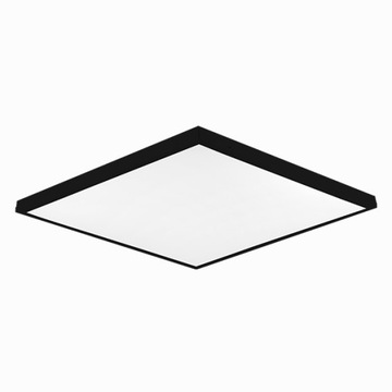 PLAFON PANEL LED 60X60 CZARNY BARWA NEUTRALNA 4000K 40W DOMINO LVT VIP