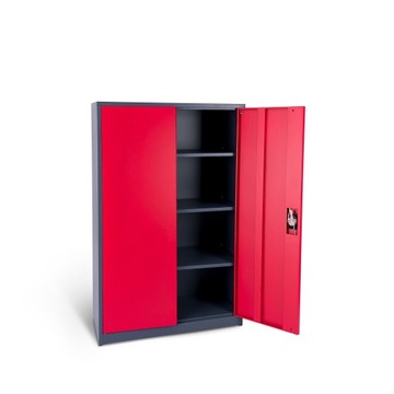 Металлический офисный шкаф для документов, Шкаф для мастерской для гаража, запираемый для папок