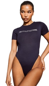 PRETTYLITTLETHING GRANATOWE BODY DAMSKIE M EJD