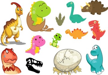 Tatuaże Zmywalne Dla Dzieci Dinozaury