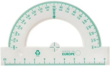 Набор для рисования с линейкой 16 см, 4 шт.