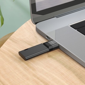 Переходник Borofone BV18 ​​— USB на Type C — черный