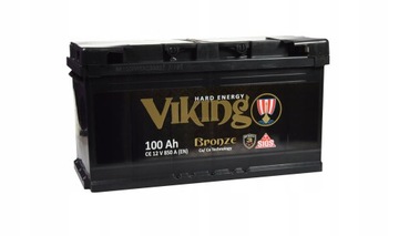 Akumulator Viking Bronze 12V 100Ah 850A P+