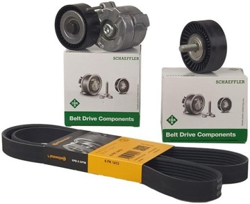 INA NAPINACZ+PASEK OPEL VECTRA C SIGNUM 1.9 CDTI