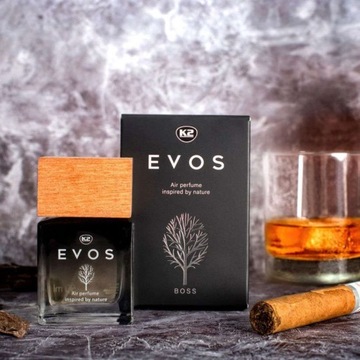 НАБОР ПАРФЮМЕРИЙ K2 EVOS BOSS 50 мл + АВТОМОБИЛЬНЫЙ АРОМАТ В ПОДАРОК