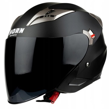 KASK HORN BLENDA CHOPPER MOTOCYKLOWY KOMINIARKA XL