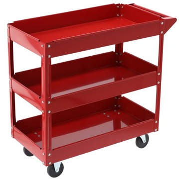 ИНСТРУМЕНТАЛЬНАЯ ТЕЛЕЖКА НА КОЛЕСАХ ДЛЯ МАСТЕРСКОЙ 82,5х41,5х72,5 см ДЛЯ ГАРАЖА