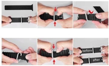 РЕМЕНЬ ДЛЯ Apple WATCH 2 3 4 5 6 7 8 9 SE ULTRA 2 38/40/41/42/44/45/49 Ocean