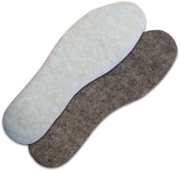 Felt Shoe Inserts with Sheep Wool WARM and COMFORTABLE WEL r. 35 - 36