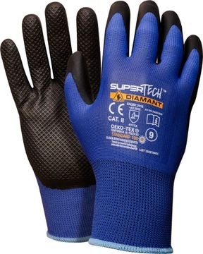Rękawice robocze SUPERTECH Diamant 10 - XL
