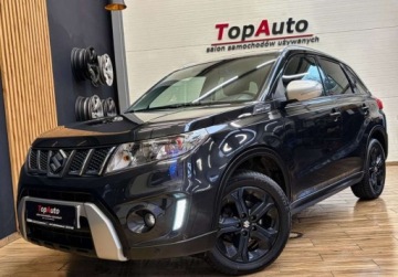 Suzuki Vitara III SUV 1.4 BOOSTERJET 140KM 2017 Suzuki Vitara 1.4T gwarancjaNAVI KAMERA SKORAALCANTARA Bezwypadkowa, zdjęcie 13