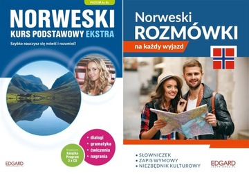 NORWESKI KURS PODSTAWOWY A1-B1 + ROZMÓWKI