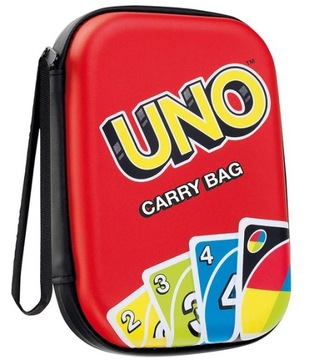 Futerał, etui pudełko na karty do Uno Theo Klein Carry Bag czerwony
