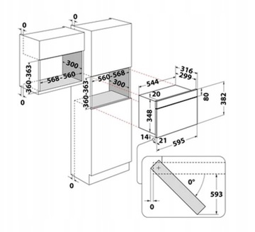 Комплект WHIRLPOOL W7OM44S1PBL + AMW442NB