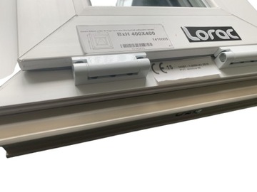 Окно ПВХ белое откидное 80х40 800х400, стеклопакет, откидное сверху, новое