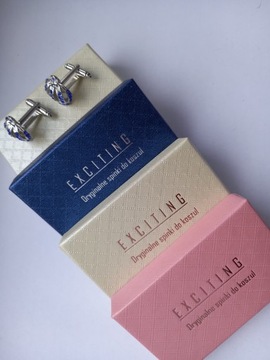 Spinki do mankietów koszul Karty do Gry Cztery Asy