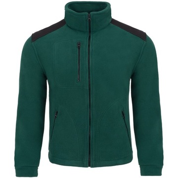 Gruby POLAR MĘSKI bluza polarowa FLRA340 BG-BK XL
