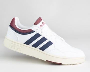 Buty sportowe męskie ADIDAS HOOPS 3.0 HP7944 białe skóra eko 43,5