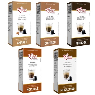 Kapsułki do Nespresso IC Kawy Smakowe 50 szt.