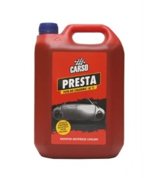 PŁYN DO CHŁODNIC NIEBIESKI -37C 5L