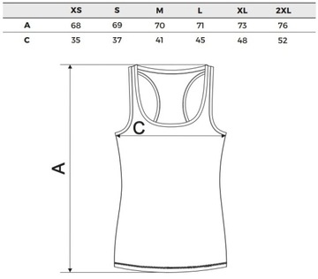 MALFINI 167 ЖЕНСКИЙ ТОП ИЗ ПОЛИЭСТЕРА ВЫСОКОГО КАЧЕСТВА M