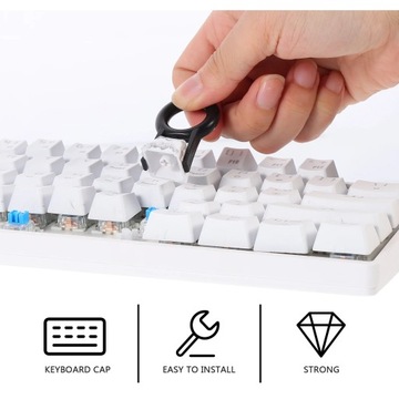 4 шт. шикарные колпачки для клавиатуры, компьютерные наклейки, наборы колпачков, прочные