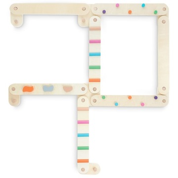 ДЕРЕВЯННАЯ БАЛАНСНАЯ ТРЕК XL СЕНСОРНАЯ ТРЕК 14e