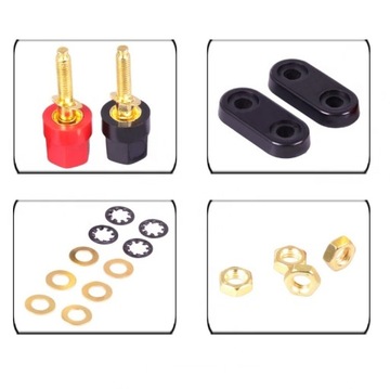 NAKAMICHI Розетка для динамиков двойная 40мм M5 2x