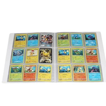 АЛЬБОМ КОЛЛЕКЦИОННЫХ КАРТ ПОКЕМОН 432 КАРТЫ БОЛЬШОГО ФОРМАТА КЛАССИЧЕСКИЙ ЖЕСТКИЙ