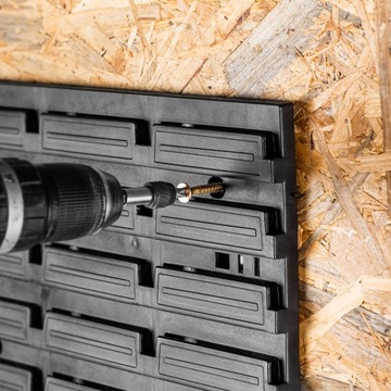 ИНСТРУМЕНТАЛЬНАЯ ДОСКА ДЛЯ МАСТЕРСКОЙ СТЕНА 78x78см 81 EL МАСТЕРСКАЯ ГАРАЖНЫЙ ПОДНОС