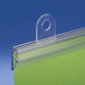 Полоски для плакатов B2 и крючки, гофрированная прозрачная пленка