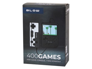 MINI KONSOLA DO GIER RETRO GAMEBOY GRA PRZENOŚNA NA 2 OSOBY TV AV 400 GIER