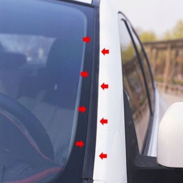 Уплотнитель стекла входной двери, подкладочная лента, самоклеящаяся лента, 2 м