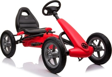 GOKART NA PEDAŁY POMPOWANE KOŁA 5-12 LAT obc. 50kg