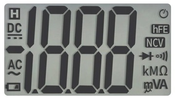 ЦИФРОВОЙ МУЛЬТИМЕТР, ЖК-ИЗМЕРИТЕЛЬ ЭЛЕКТРИЧЕСКОГО ТОКА