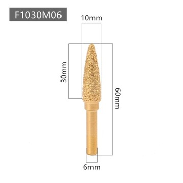 Styl F1030M06 Pilnik diamentowy do kamienia, żeliwo, stal