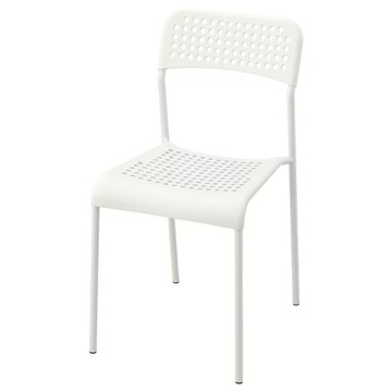 IKEA ADDE KRZESŁO DO JADALNI BIAŁE