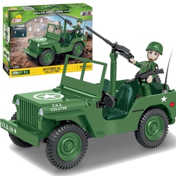 JEEP COBI 2399 WILLYS HISTORICAL COLLECTION