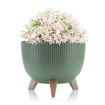Красивый набор комнатных цветочных горшков GREEN FLOWER POT