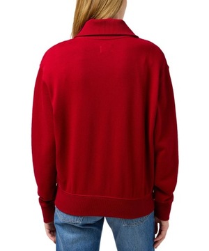 Bluza Wrangler ZIPFONT SWEATSHIRT 112351962 Red S