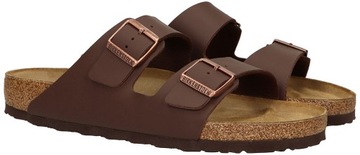 BIRKENSTOCK Arizona 0051701 Темно-коричневые шлепанцы, размер 43